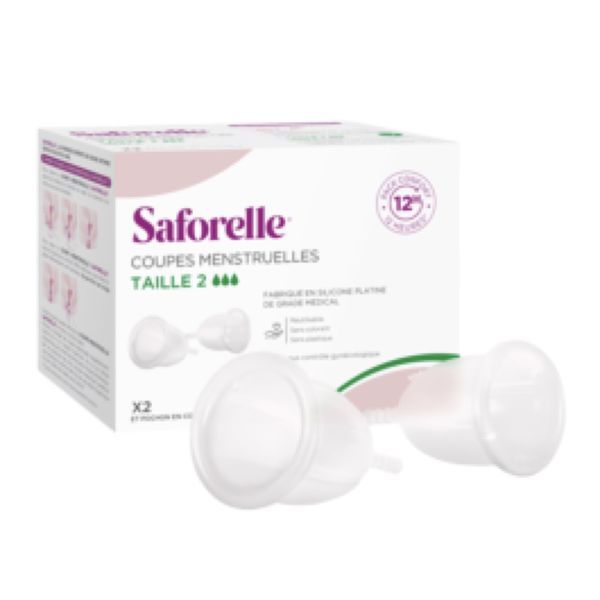 Saforelle Coupe Menstruelle Protection Boite T2 2