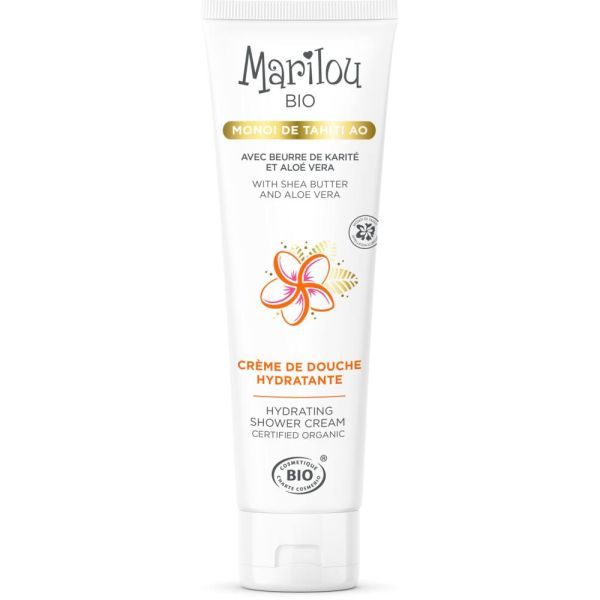 Marilou Bio Crème de douche hydratante à l'huile de Monoï - 150 ml