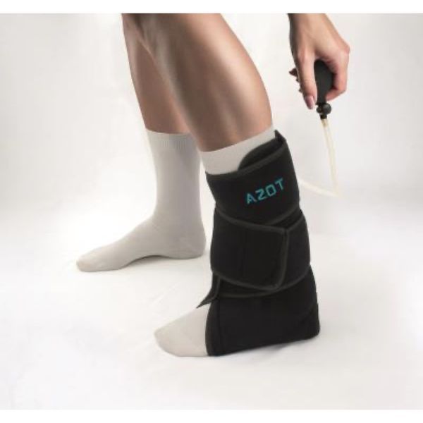 AZOT CHEVILLE PREMIUM Attelle de cheville avec cryothérapie compressive, unité