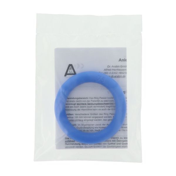 Gyneas Dr Arabin Ring Pessaire 75 Mm Bleu T6 1