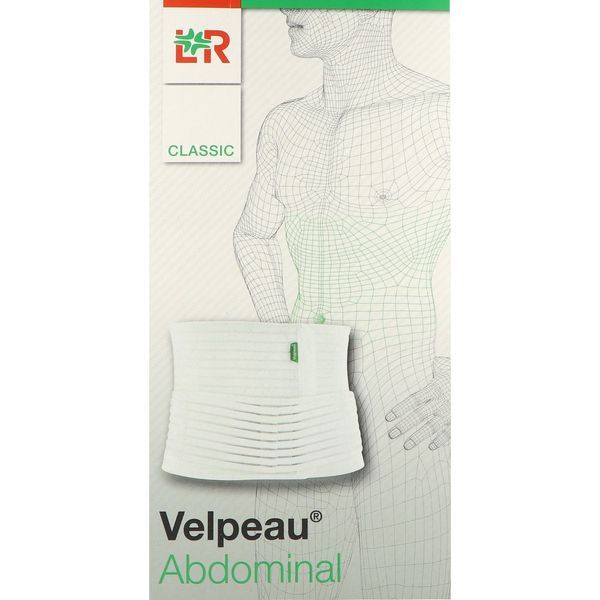 VELPEAU ABDOMINAL CLASSIC Ceinture de soutien abdominal pour homme et femme, taille 2 (ref. 140892), unité