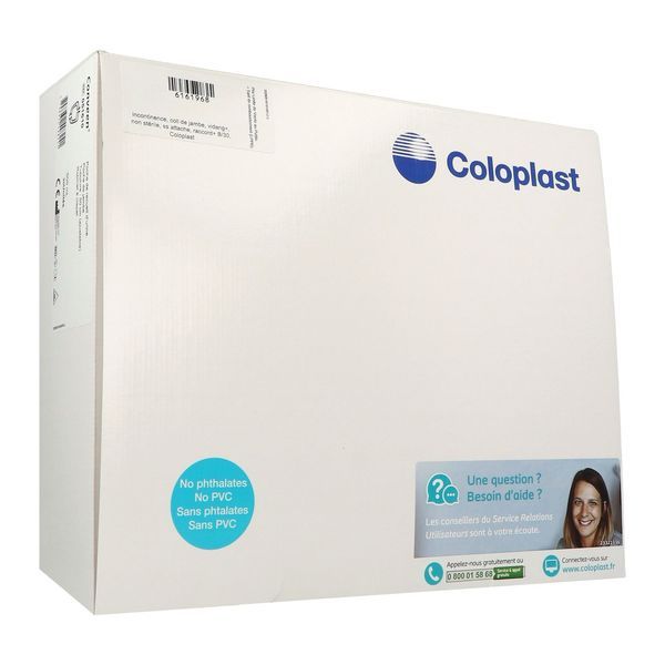 CONVEEN POCHE Poche à urine ambulatoire, vidangeable, 500 ml, tubulure 50 cm, bt 30