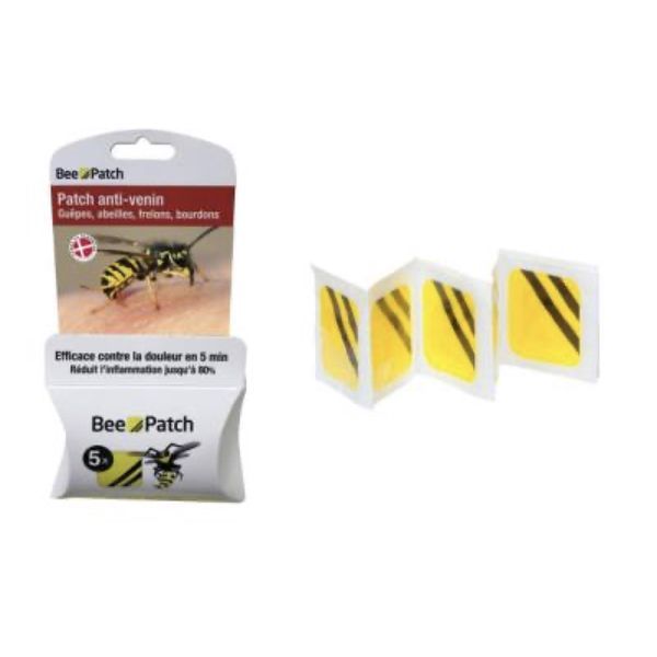 BEE PATCH Patch antivenin, imprégné de saccharose concentré, bt 5