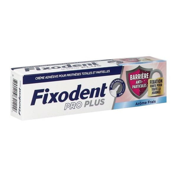 Fixodent Pro Plus Barriere Anti Particule Frais Gel Tube 40 G 1