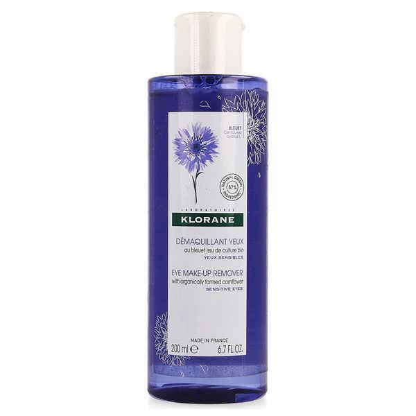 Klorane Demaquillant Yeux Au Bleuet Eau Flacon 200 Ml 1