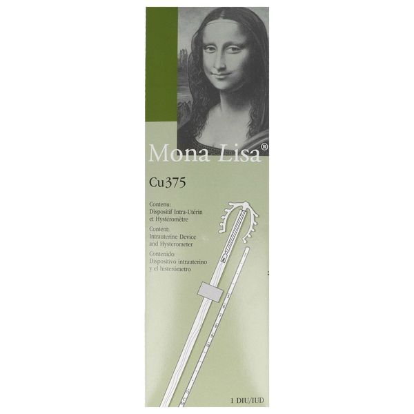 MONA LISA CU 375 Dispositif intrautérin cuprocontraceptif radio-opaque, stérile, unité