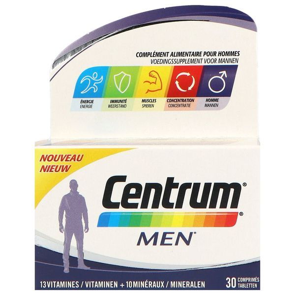 CENTRUM MEN BOITE DE 30 COMPRIMES