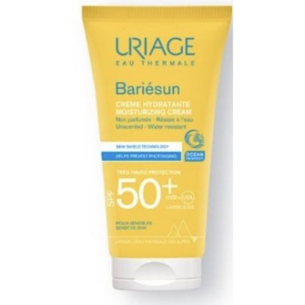 BARIESUN CREME HYDRATANTE SPF 50+ Crème solaire hydratante très haute protection, SPF 50+, sans parfum, tube 50 ml
