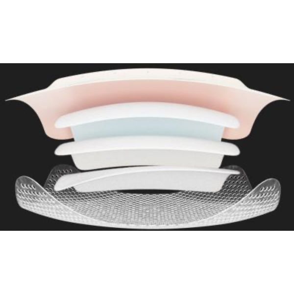 CONVAFOAM Pansement hydrocellulaire issu de la Technologie hydrofiber, adhésif siliconé, multisite 19,8 cm x 14 cm (ref. 423255), bt 10