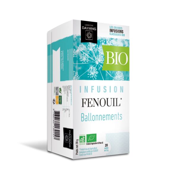 Dayang Fenouil BIO - 20 infusettes