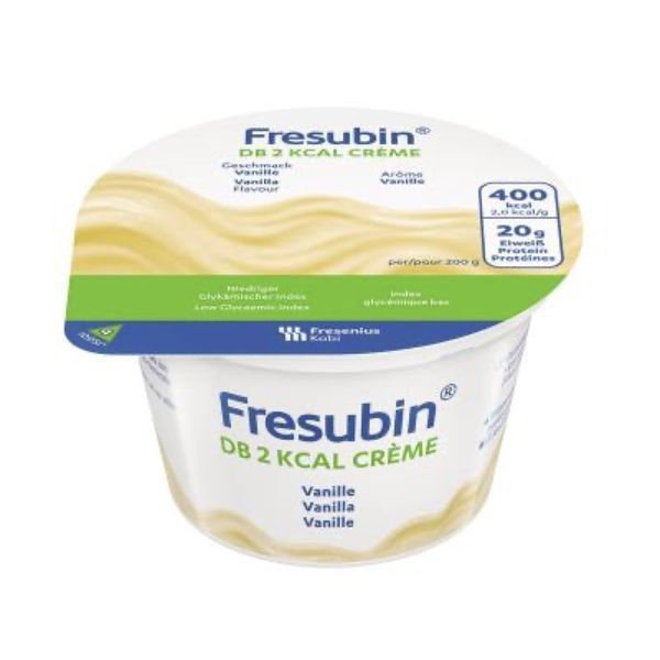 FRESUBIN DB 2 KCAL CREME Denrée alimentaire destinée à des fins médicales spéciales, vanille, 200 g x 4