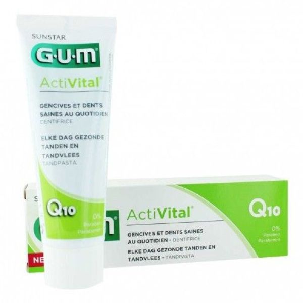 Gum activital q10 dentifrice 75ml