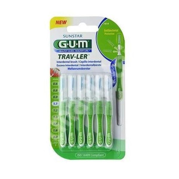Gum Trav Brossettes 1414 1.1Mm 4+2 Gratui