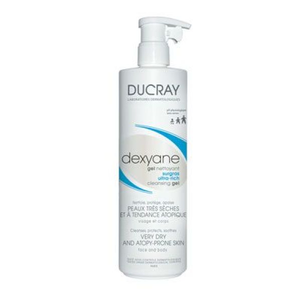 DEXYANE GEL NETTOYANT SURGRAS Gel nettoyant surgras, fl 400 ml