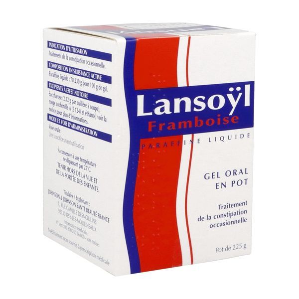 LANSOYL FRAMBOISE Gel oral, pot 225 g