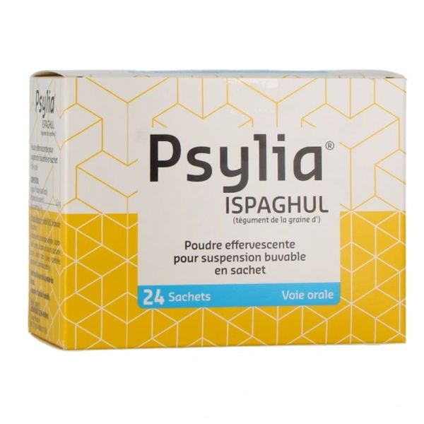 PSYLIA Poudre effervescente pour suspension buvable, boîte 24 sachets-dose 6,9 g