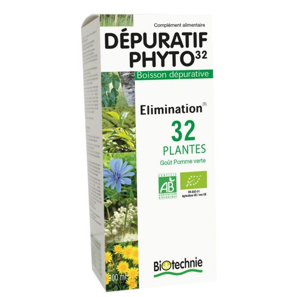 Dépuratif Phyto 32 Bio - 300 ml