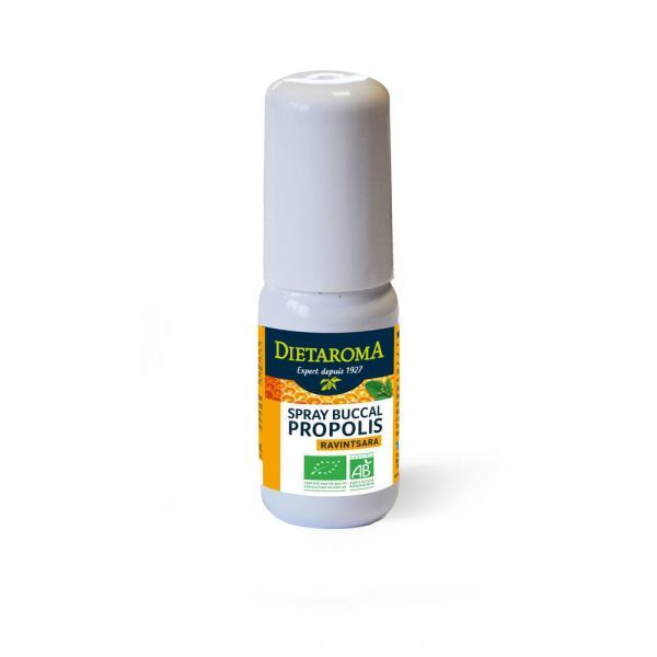 Dietaroma Spray buccal propolis + ravintsara BIO - 20 ml