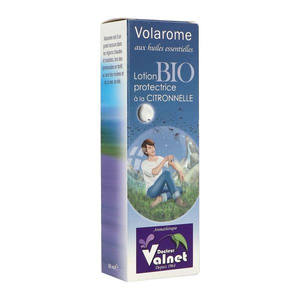 VOLAROME PROTEGE DES INSECTES DOCTEUR VALNET Lotion répulsive antimoustique, antiinsecte aux huiles essentielles, fl 50 ml