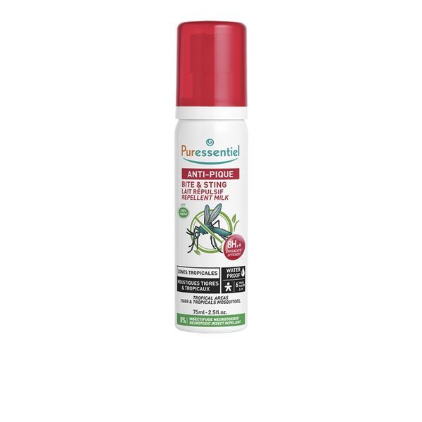 PURESSENTIEL ANTIPIQUE LAIT REPULSIF Lait répulsif, spray 75 ml