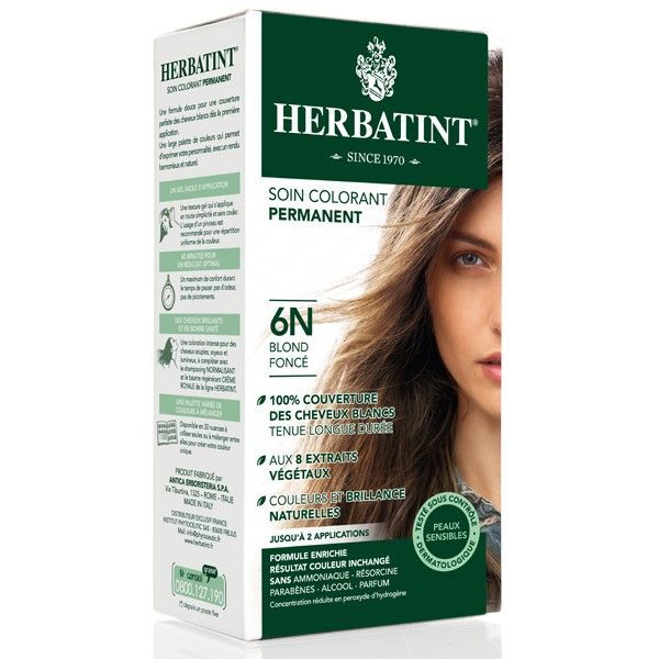 Herbatint - Teinture Herbatint Blond foncé - 6 N