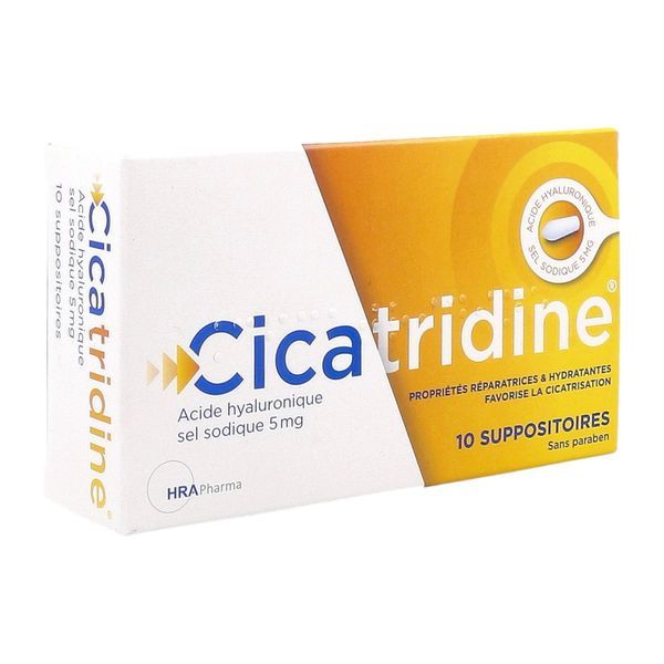 Cicatridine Acide Hyaluronique Sel Sodique 5Mg Suppositoire 10