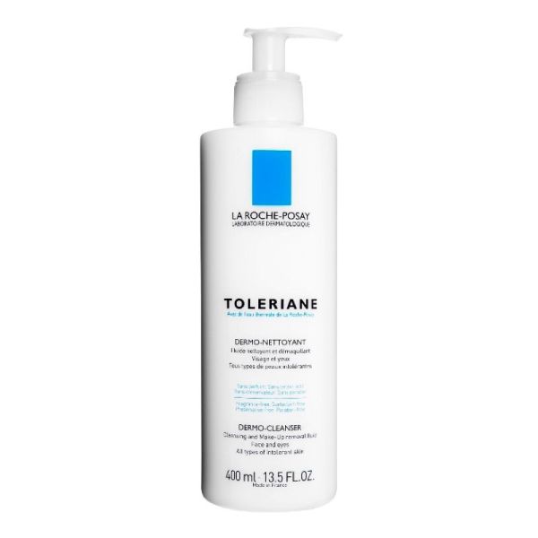 Toleriane Fluide nettoyant et démaquillant peaux sensibles à intolérantes 400ml