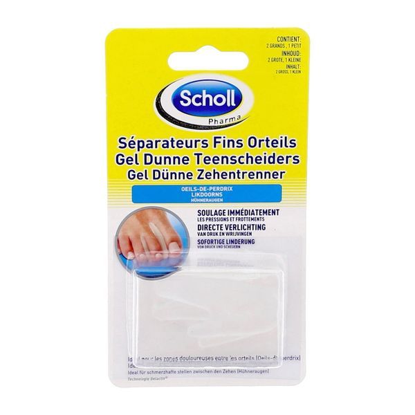 Gelactiv Separateur Orteil Fins (2Grands+1Petit) Appareil 3