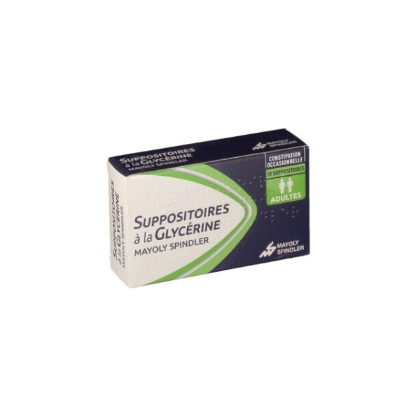 Suppositoire A La Glycerine Mayoly Spindler Adultes Suppositoire B/10