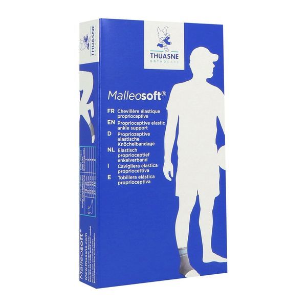 MALLEOSOFT Chevillère de contention, classe 2, fine, taille 1, unité