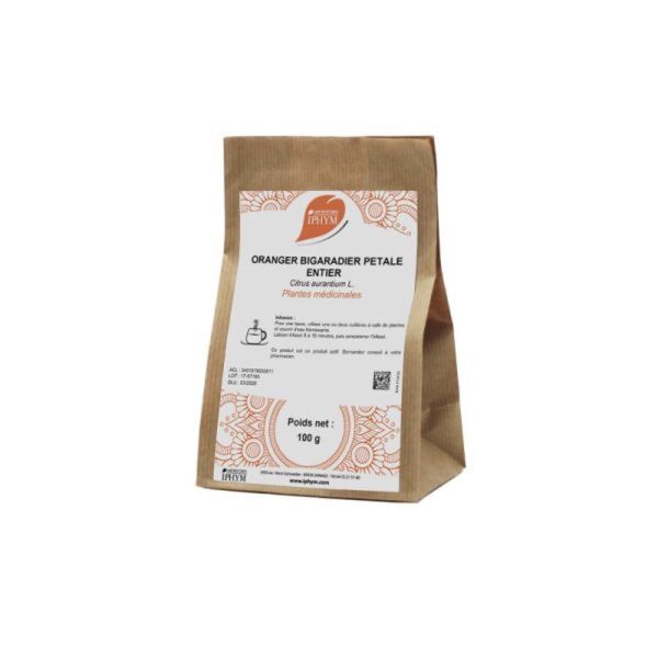 ORANGER BIGARADIER FEUILLE IPHYM Feuille d'oranger bigaradier, vrac, sac 50 g