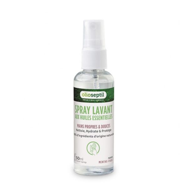 OLIOSEPTIL SPRAY LAVANT MENTHE FIGUES LIQUIDE FLACON 50 ML 1