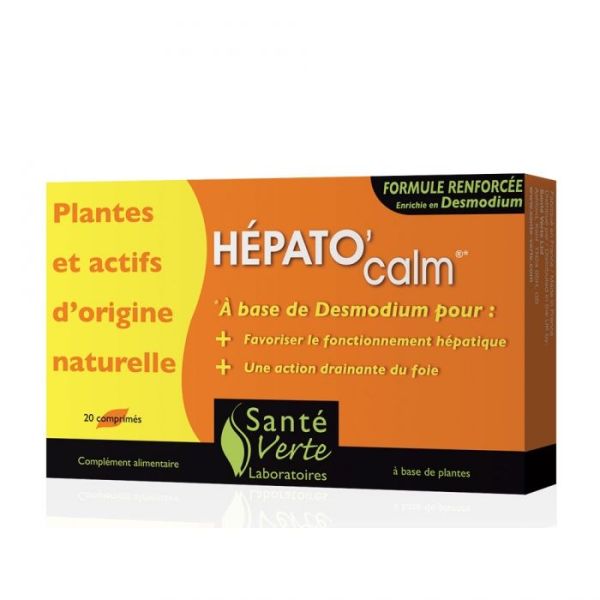 Sante Verte - Hepato'calm - 20 comprimés