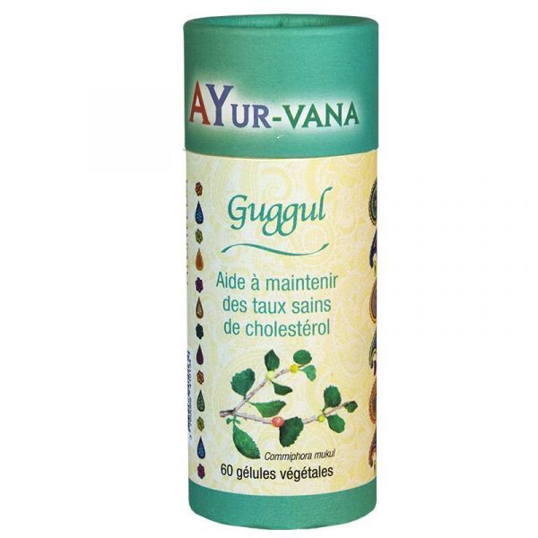 Ayur-vana Guggul - Flacon de 60 gélules végétales