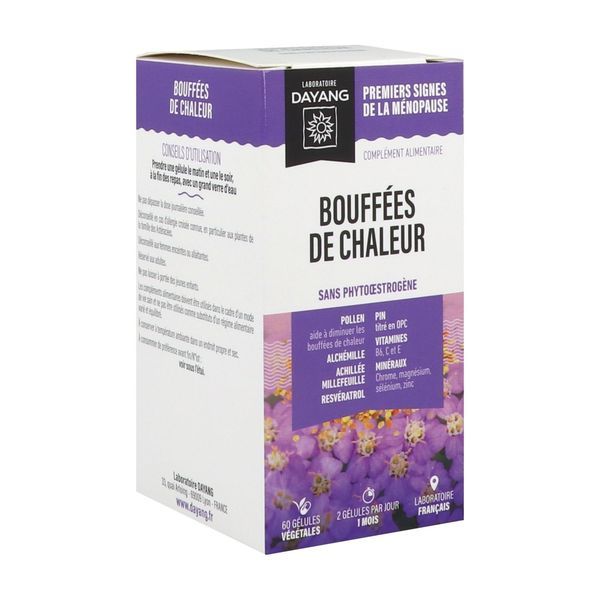 DAYANG BOUFFEES DE CHALEUR GELULE FLACON 60