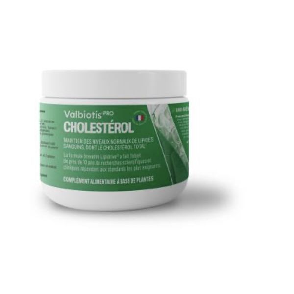 VALBIOTIS PRO CHOLESTEROL Gélule, complément alimentaire à base de 5 extraits de plantes, Bt 3 x 180