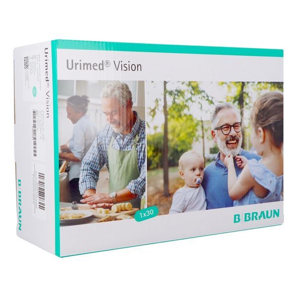 URIMED VISION ULTRA Etui pénien autoadhésif avec joint de fixation intégré en silicone, diamètre 29 mm (ref. 2972930 ), bt 30
