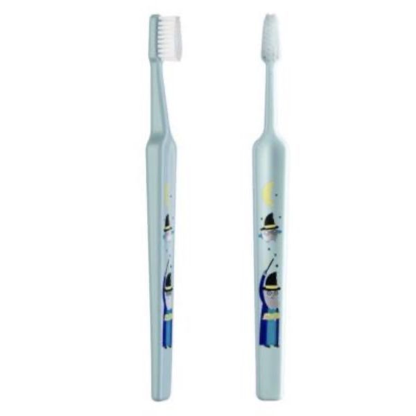 TEPE KIDS Brosse à dents décorée, manche thermocoudable, extrasouple pour enfant, unité