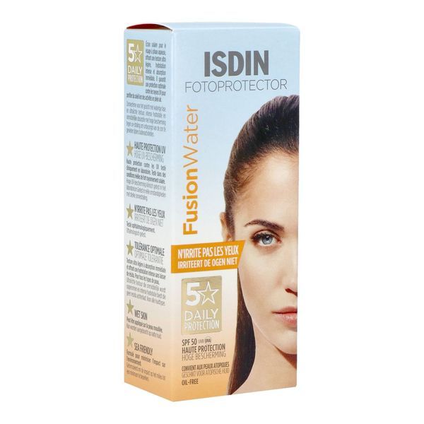 ISDIN FOTOPROTECTOR FUSION WATER SPF 50+ Crème solaire très haute protection, SPF 50+, fl 50 ml