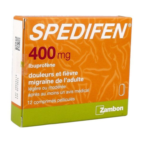 SPEDIFEN 400 mg comprimé pelliculé B/12
