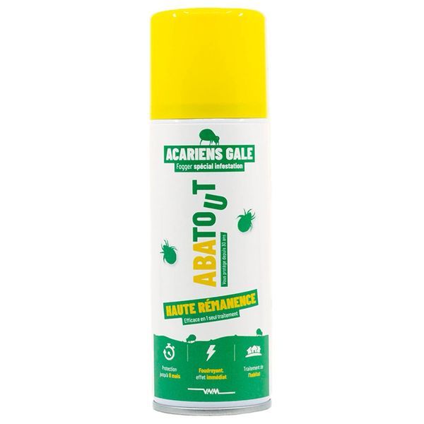 Abatout Anti-Acariens Traitement Choc Liq Spray Aero 210 Ml 1
