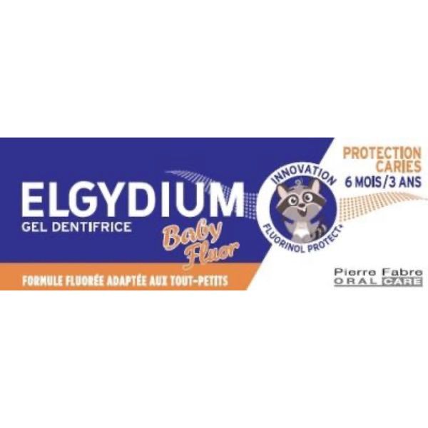 ELGYDIUM BABY FLUOR GEL DENTIFRICE Gel dentifrice fluoré, tube 30 ml