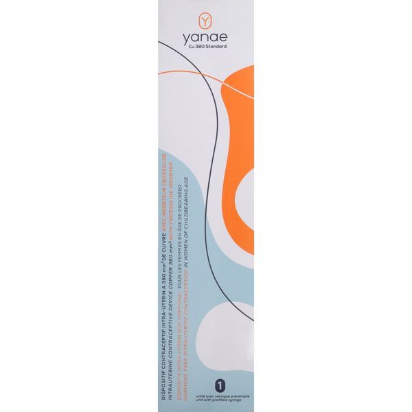 YANAE STANDARD CU 380 AVEC INSERTEUR CROSSGLIDE DISPOSITIF NON HORMONAL 1