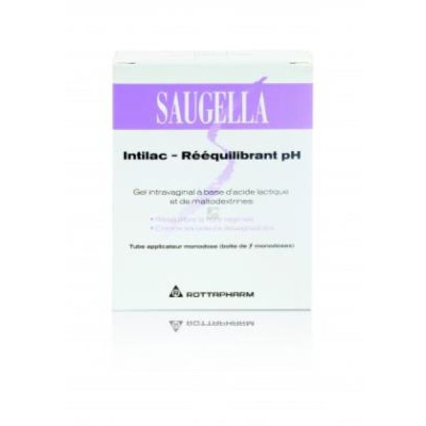 Saugella Intilac Rééquilibrant pH 7 Monodoses de 5 ml