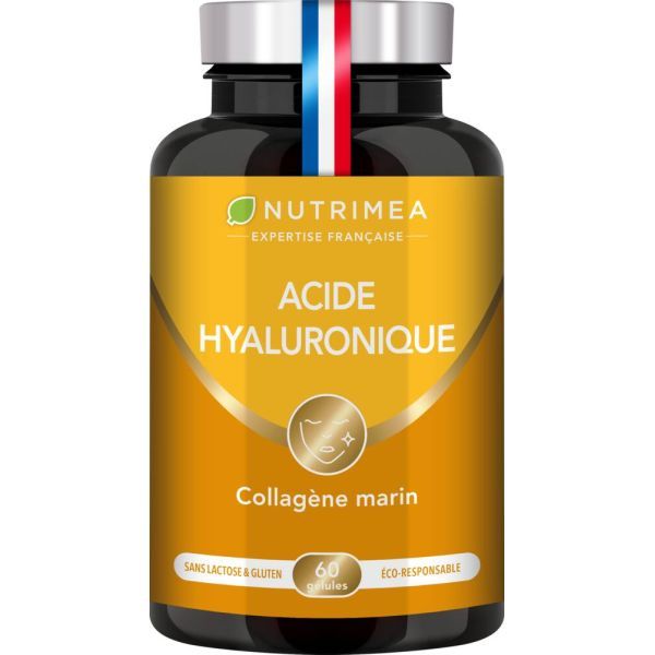 Nutriméa Acide Hyaluronique Collagène Marin - pilulier 60 gélules