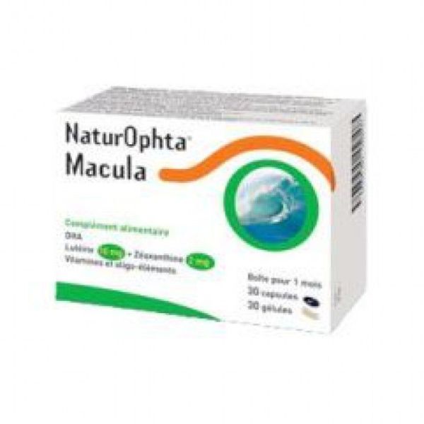 Naturophta macula 30 capsules + 30 gelules
