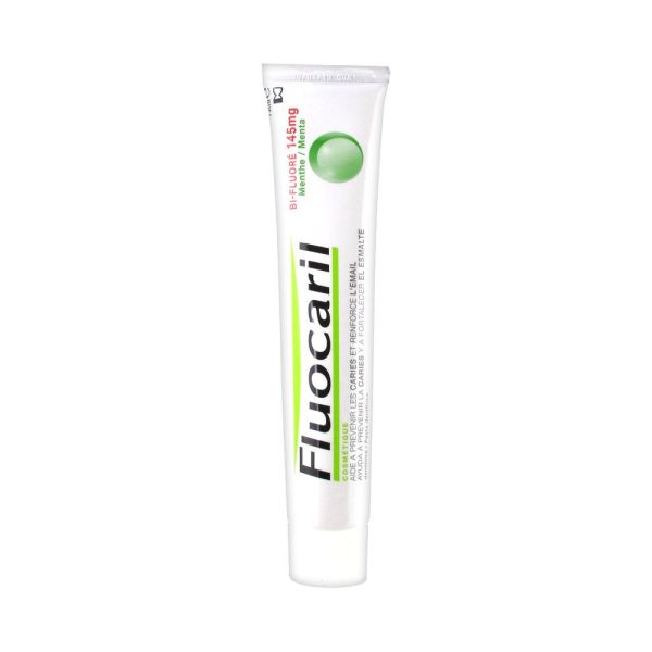 Fluocaril Fluo Bi145 - Pate Dentifrice Menthe Tube 75 Ml 1