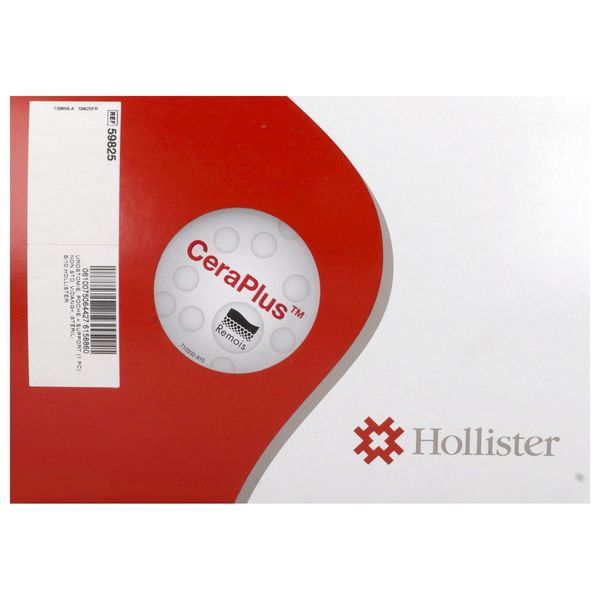 MODERMA FLEX CERAPLUS POCHE FERMEE MIDI Poche fermée opaque, système 1 pièce, protecteur cutané CeraPlus à découper, diamètre 15 mm à 55 mm (ref. 62100), bt 30