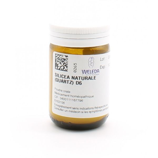 SILICEA NATURALE D6 Poudre orale