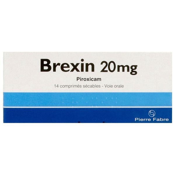 BREXIN 20 MG BOITE DE 14 COMPRIMES